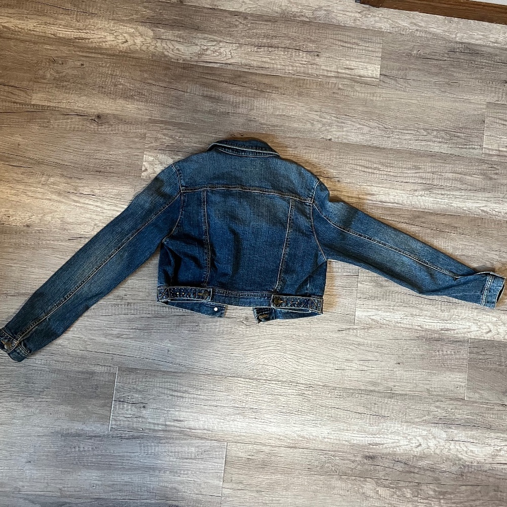 Hint Jeans Denim Jacket Size Large - Picture 6 of 13